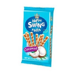 Happy Rolls Barquillos coco